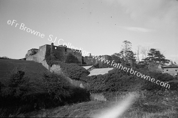 LINE OF WALLS ON NORTH BANK OF RIVER